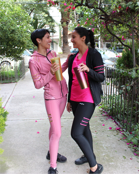 Conjunto deportivo licra mujer