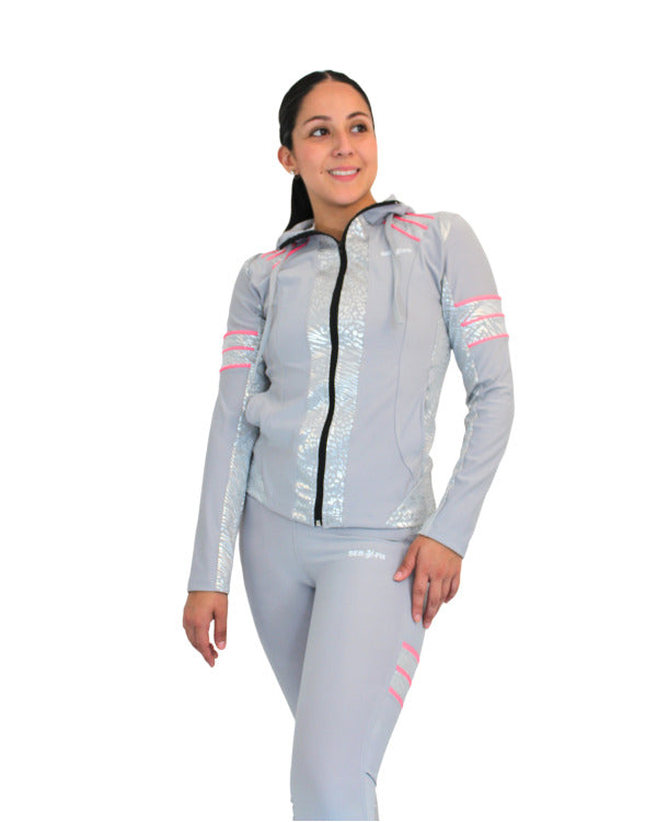 Conjunto deportivo licra mujer