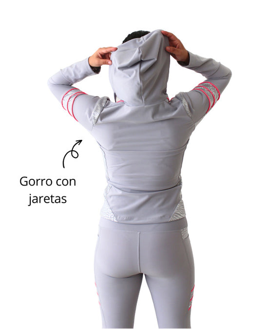 Conjunto deportivo licra mujer