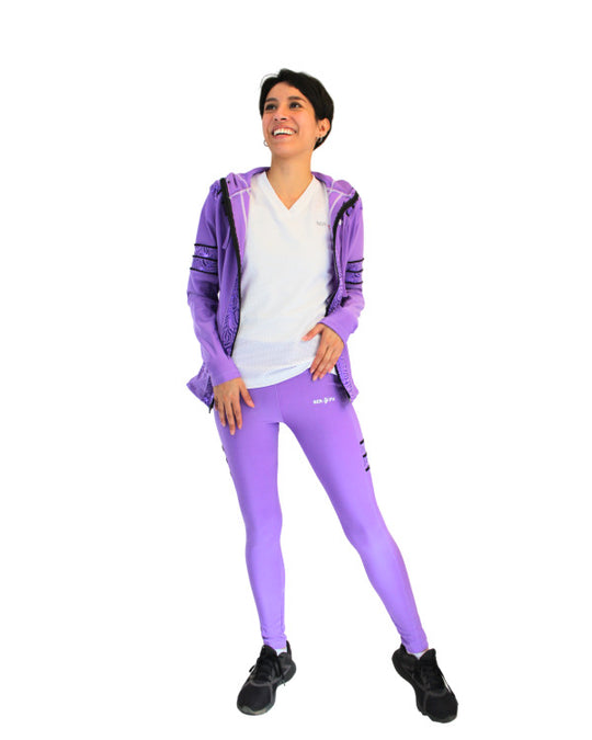 Conjunto deportivo licra mujer
