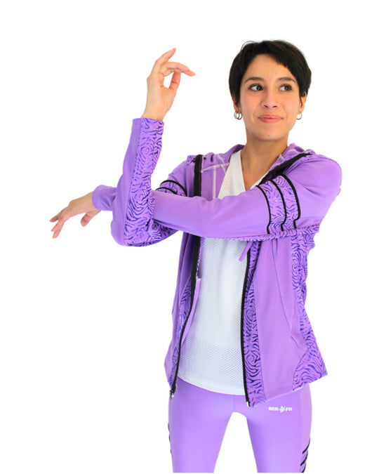 Conjunto deportivo licra mujer