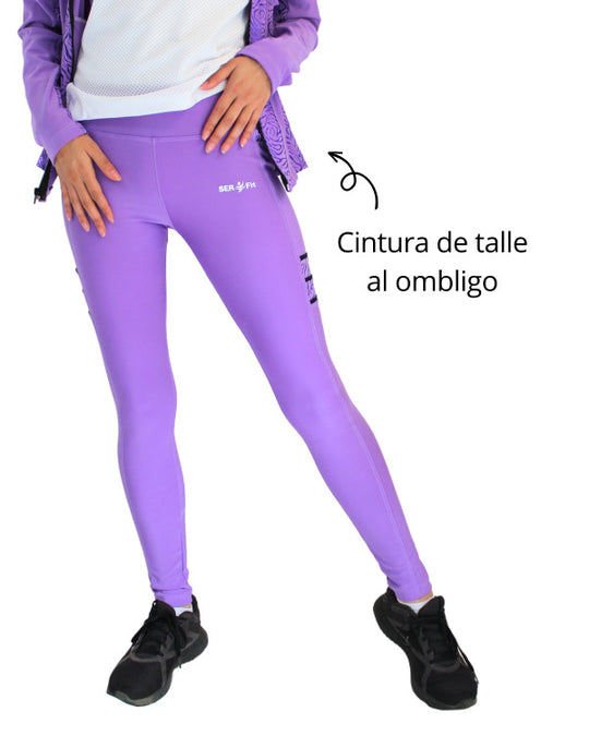 Conjunto deportivo licra mujer