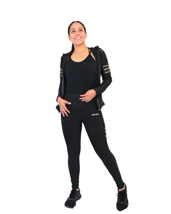 Conjunto deportivo licra mujer