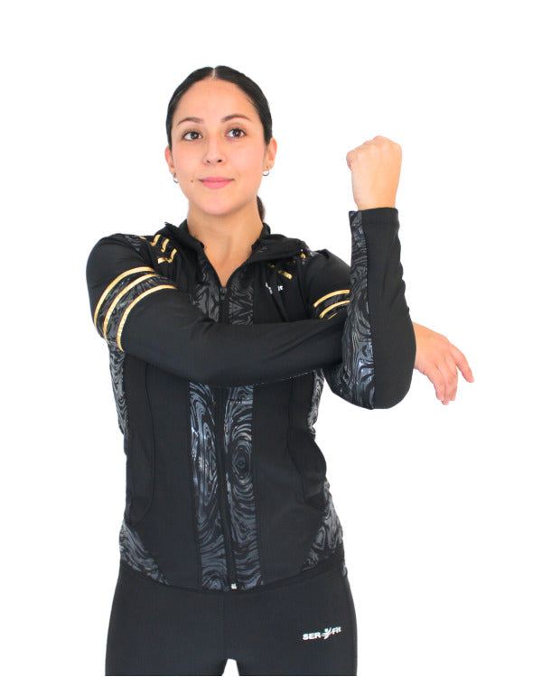 Conjunto deportivo licra mujer