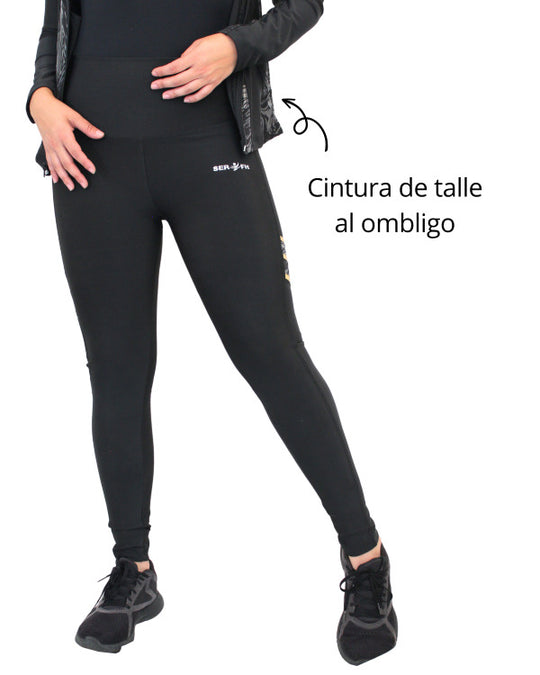 Conjunto deportivo licra mujer