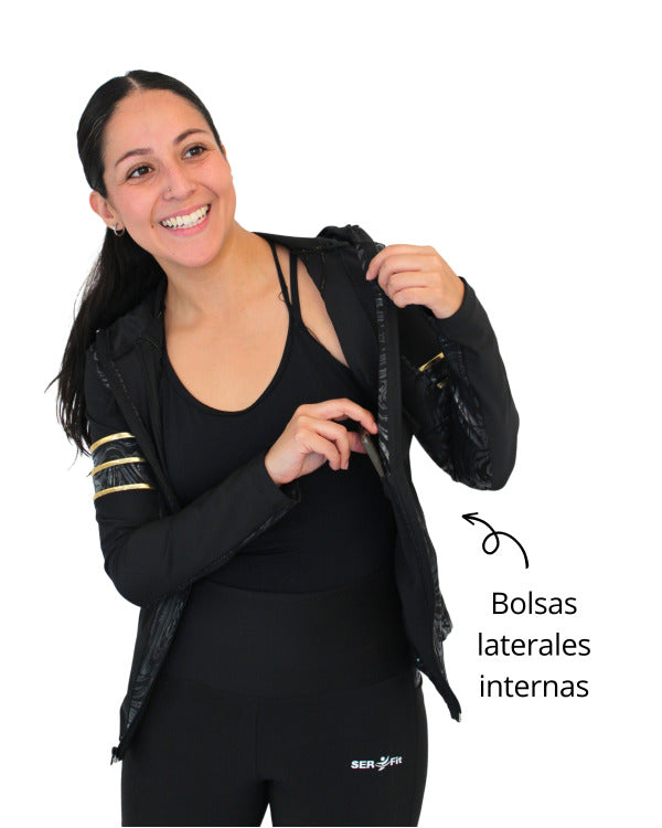 Conjunto deportivo licra mujer