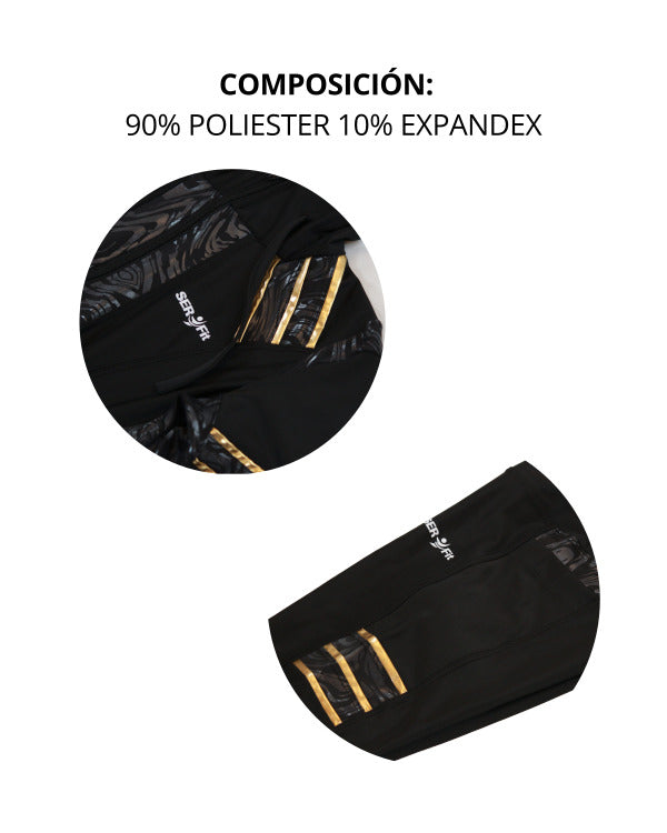 Conjunto deportivo licra mujer