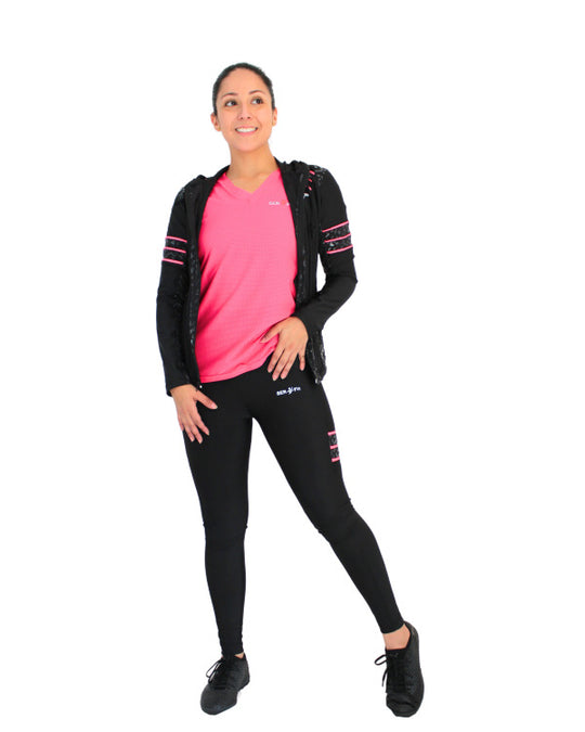 Conjunto deportivo licra mujer