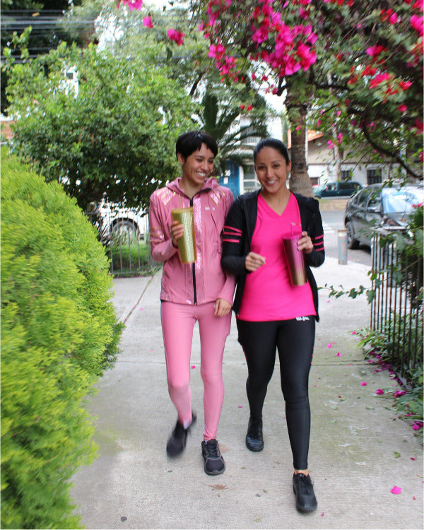 Conjunto deportivo licra mujer