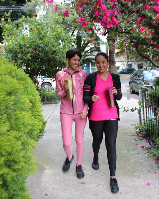 Conjunto deportivo licra mujer