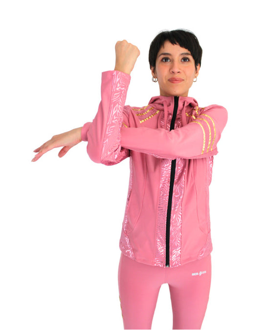 Conjunto deportivo licra mujer