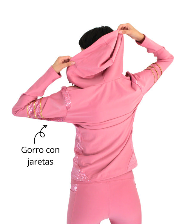 Conjunto deportivo licra mujer