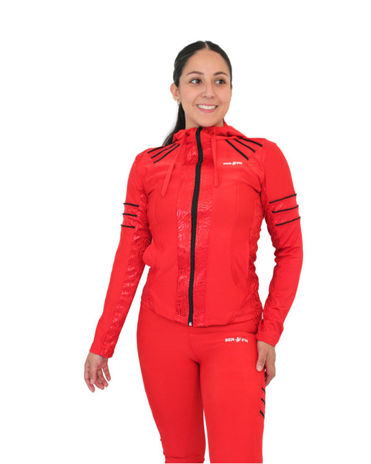 Conjunto deportivo licra mujer
