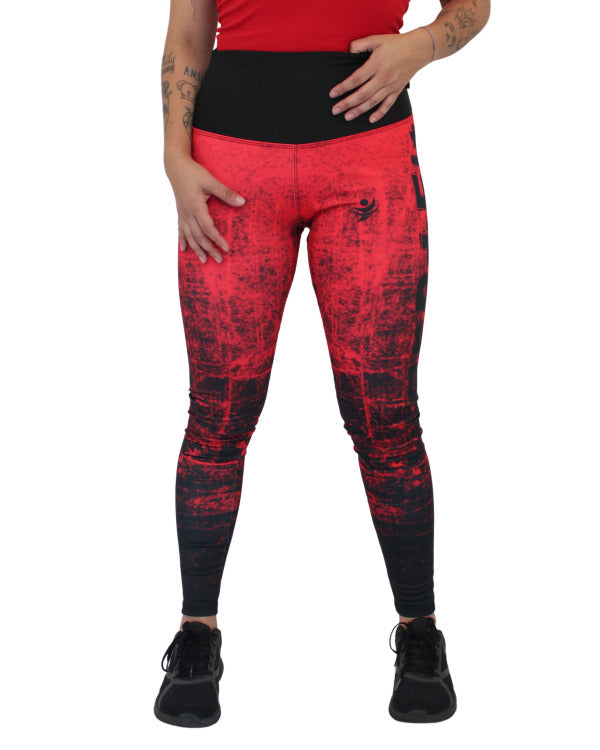 Leggins de licra colombiana para mujer, cintura alta