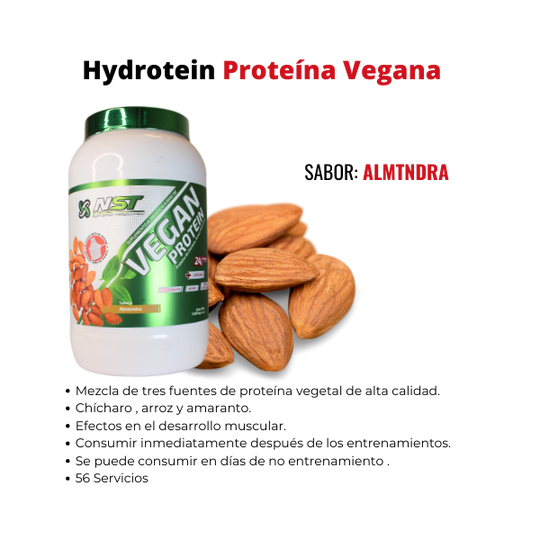 NTS  VEGAN PROTEIN (A BASE DE CHICHARO, ARROZ Y AMARANTO)  1050g