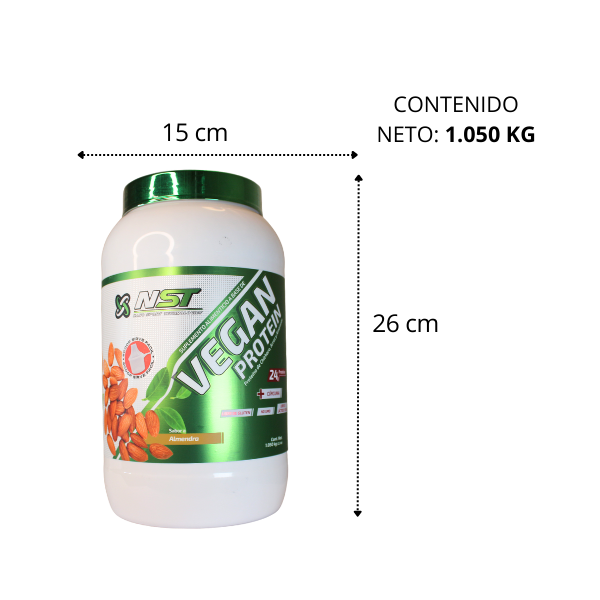 NTS  VEGAN PROTEIN (A BASE DE CHICHARO, ARROZ Y AMARANTO)  1050g