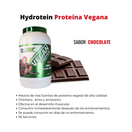 NTS  VEGAN PROTEIN (A BASE DE CHICHARO, ARROZ Y AMARANTO)  1050g
