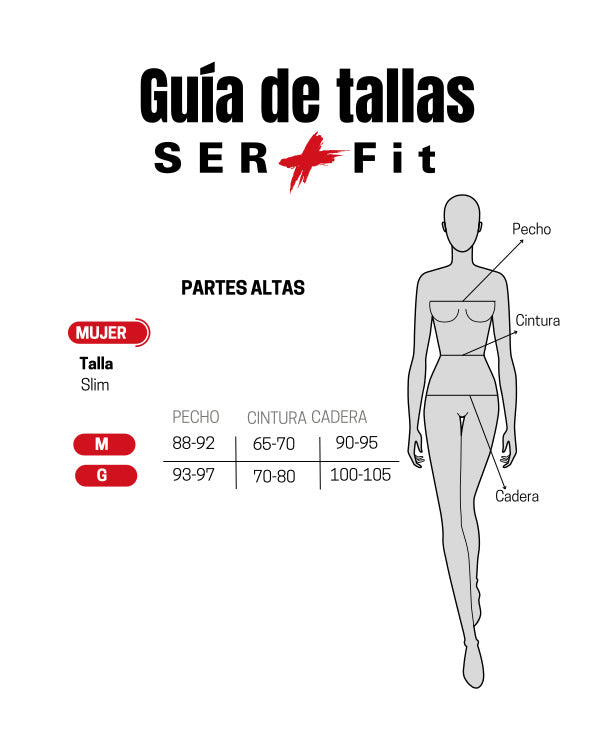 Playera dry-fit slim mujer manga corta