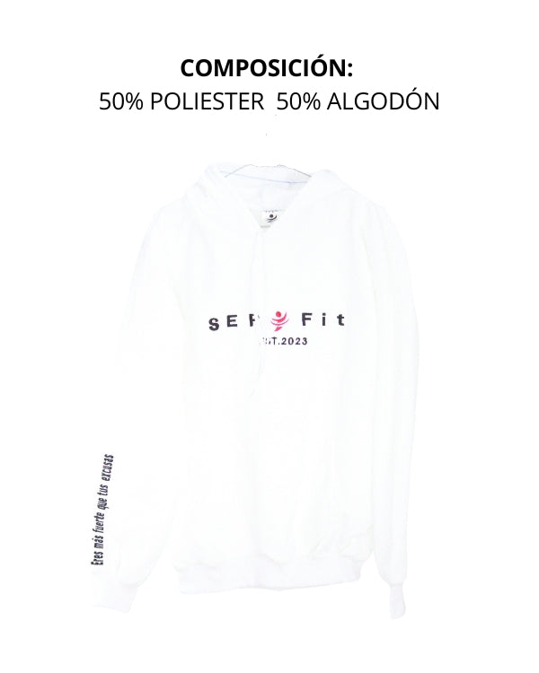 Sudadera afelpada con capucha y cangurera