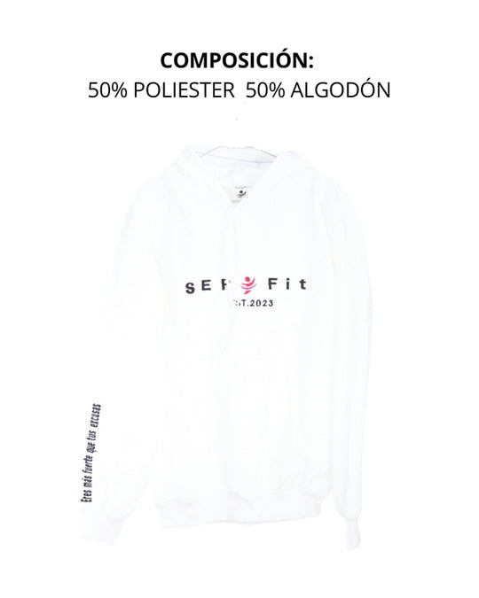 Sudadera afelpada con capucha y cangurera