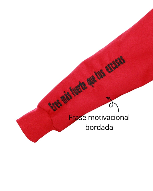 Sudadera afelpada con capucha y cangurera