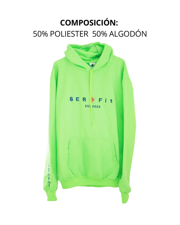 Sudadera afelpada con capucha y cangurera