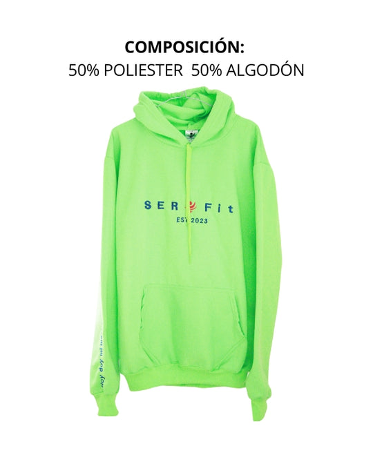 Sudadera afelpada con capucha y cangurera