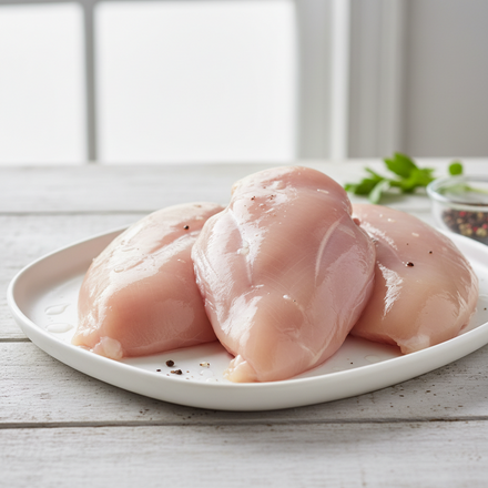 Pollo crudo